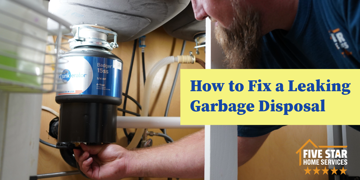 How to Fix a Leaking Garbage Disposal